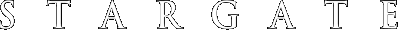 Stargate logo for Super Nintendo